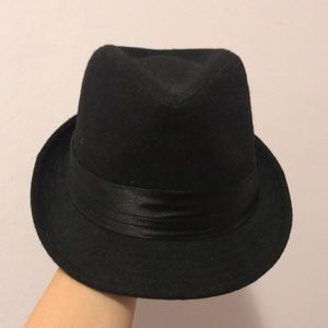 Black Wool Fedora